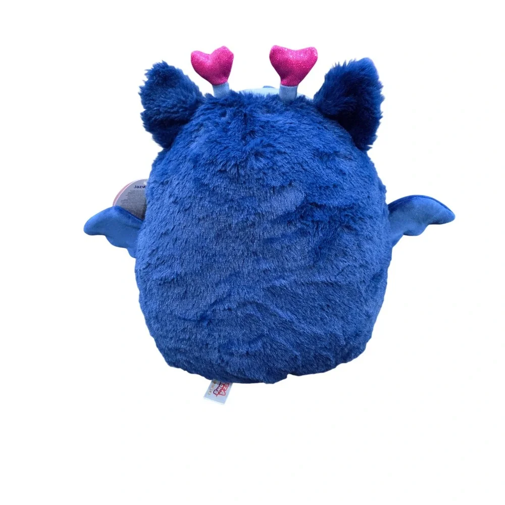 Squishmallows Milan the Bat 12 Inch Fuzz-A-Mallows Blue Valentine Exclusive HTF‎